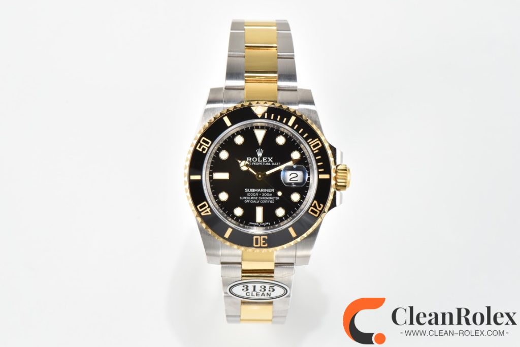 C厂Clean劳力士潜航者型系列116613LN-0001 间金黑水鬼「3135机芯」