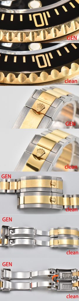 C厂Clean劳力士潜航者型系列116613LN-0001 间金黑水鬼「3135机芯」
