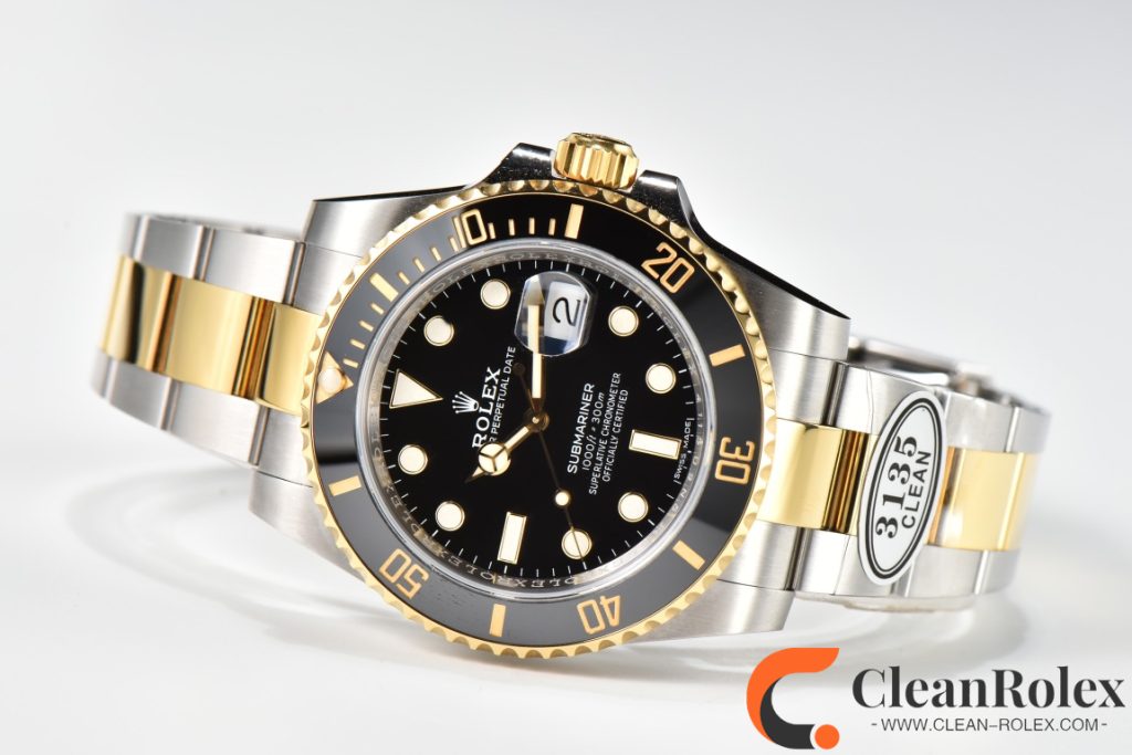 C厂Clean劳力士潜航者型系列116613LN-0001 间金黑水鬼「3135机芯」