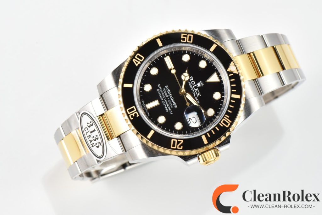 C厂Clean劳力士潜航者型系列116613LN-0001 间金黑水鬼「3135机芯」