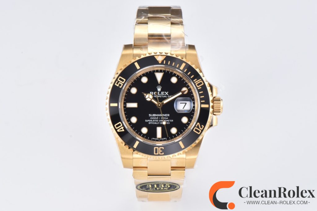 C厂Clean劳力士潜航者型系列116618LN-97208全金黑水鬼「3135机芯」