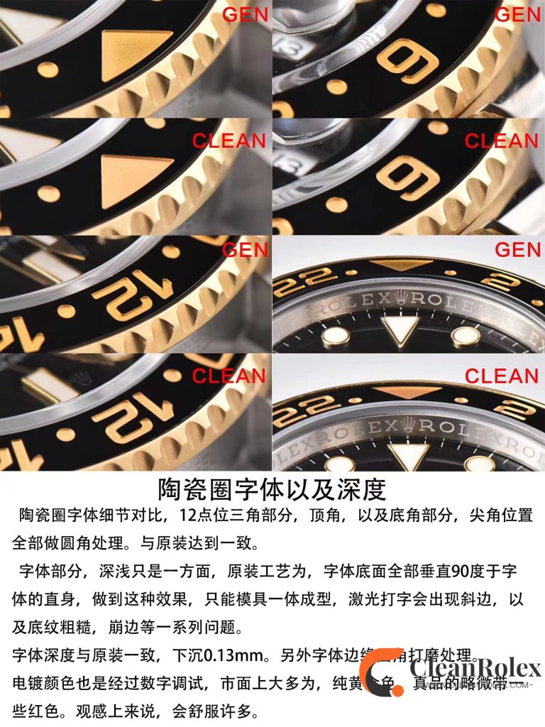 C厂Clean劳力士格林尼治型II系列116713-LN-78203 间金款