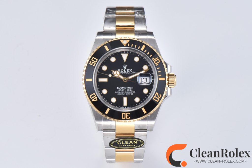 C厂Clean41mm劳力士潜航者型系列m126613ln-0002新款间金黑水鬼「3235机芯」