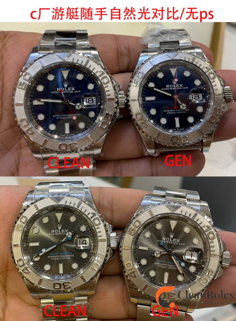 C厂Clean劳力士游艇名仕型系列m126622-0001灰游艇40mm