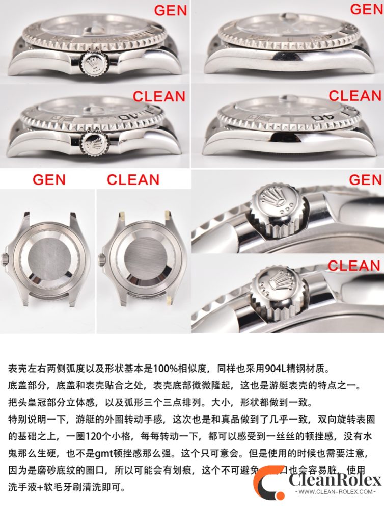 C厂Clean劳力士游艇名仕型系列m126622-0001灰游艇40mm