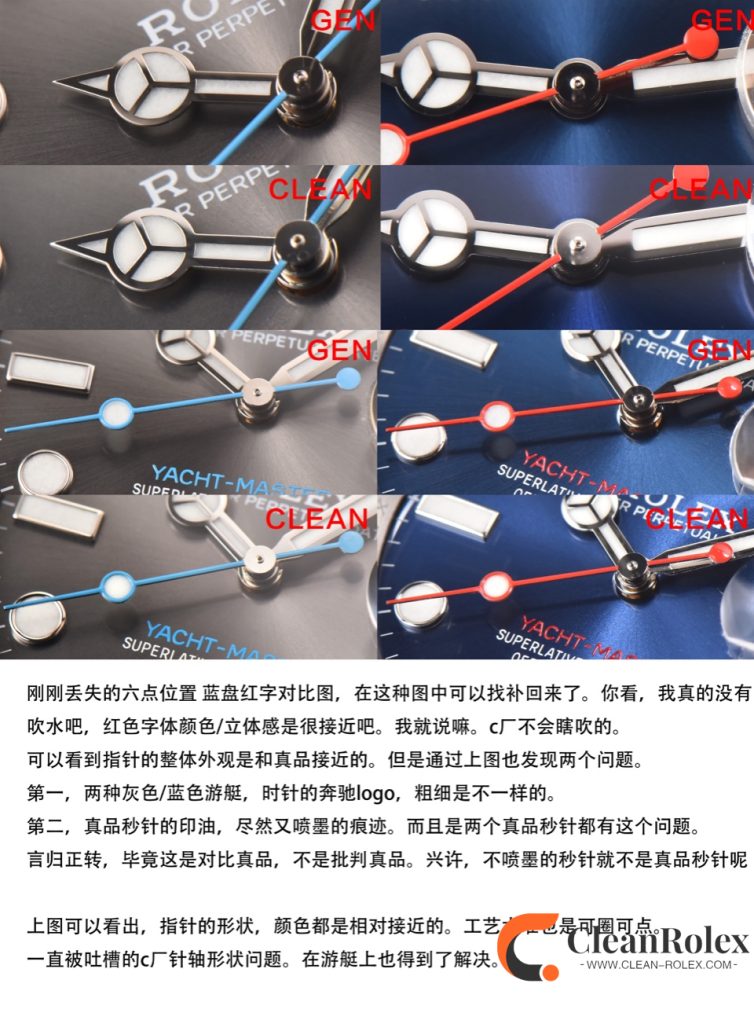 C厂Clean劳力士游艇名仕型系列m126622-0001灰游艇40mm
