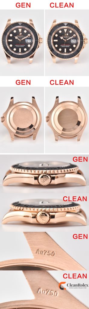 C厂Clean劳力士游艇名仕型系列m126655-0002玫金游艇40mm