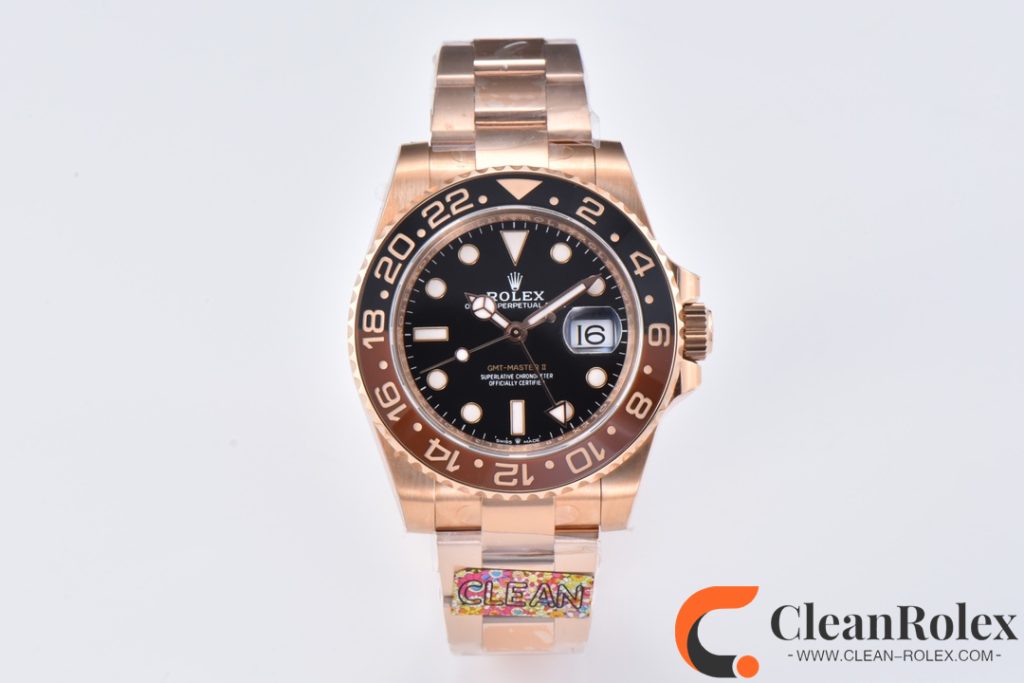 C厂Clean劳力士格林尼治型II系列m126715chnr-0001  全玫金款