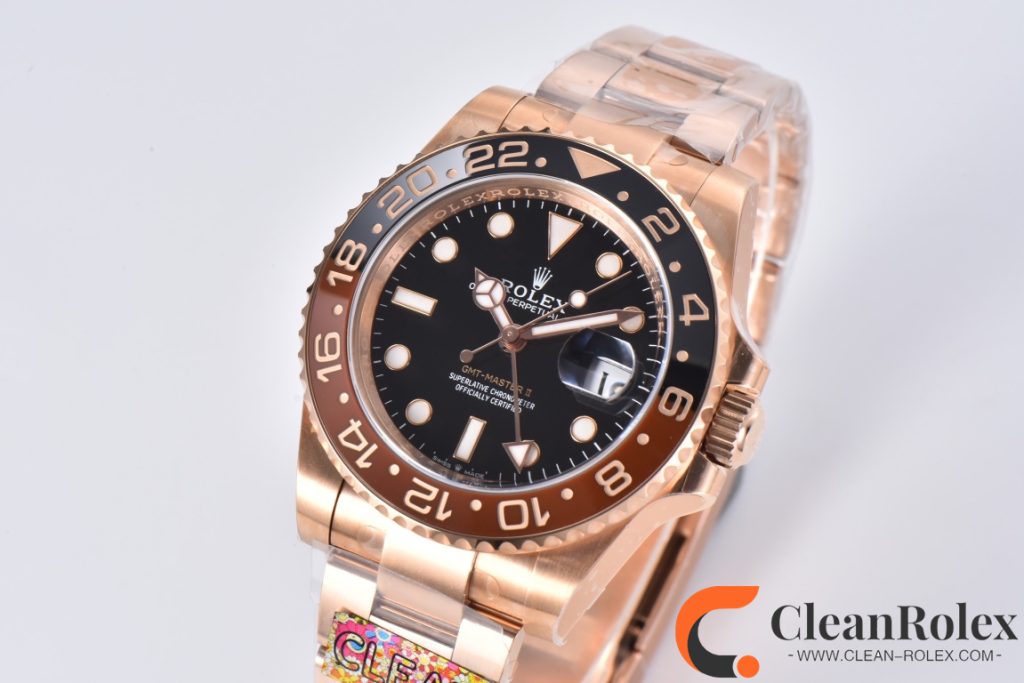 C厂Clean劳力士格林尼治型II系列m126715chnr-0001  全玫金款