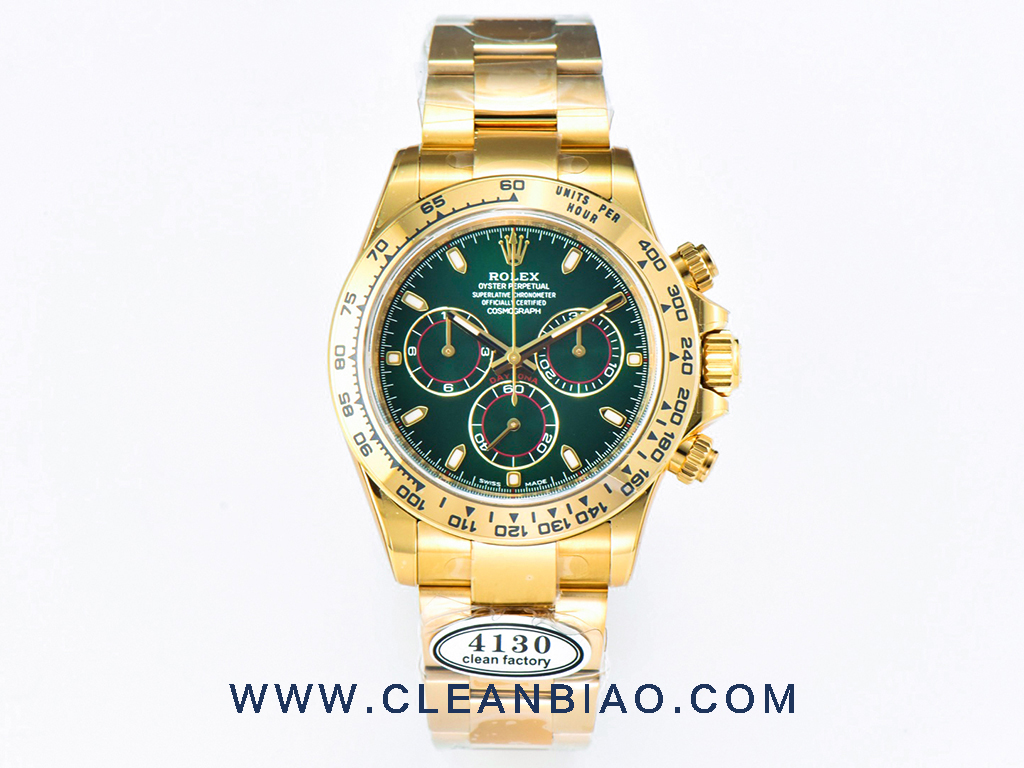 C厂Clean厂劳力士绿金迪复刻表值不值得入手-C厂迪通拿m116508-0013如何