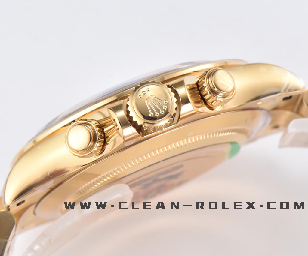 C厂Clean厂劳力士「间金黑迪」复刻腕表做工细节评测-C厂迪m116503-0008