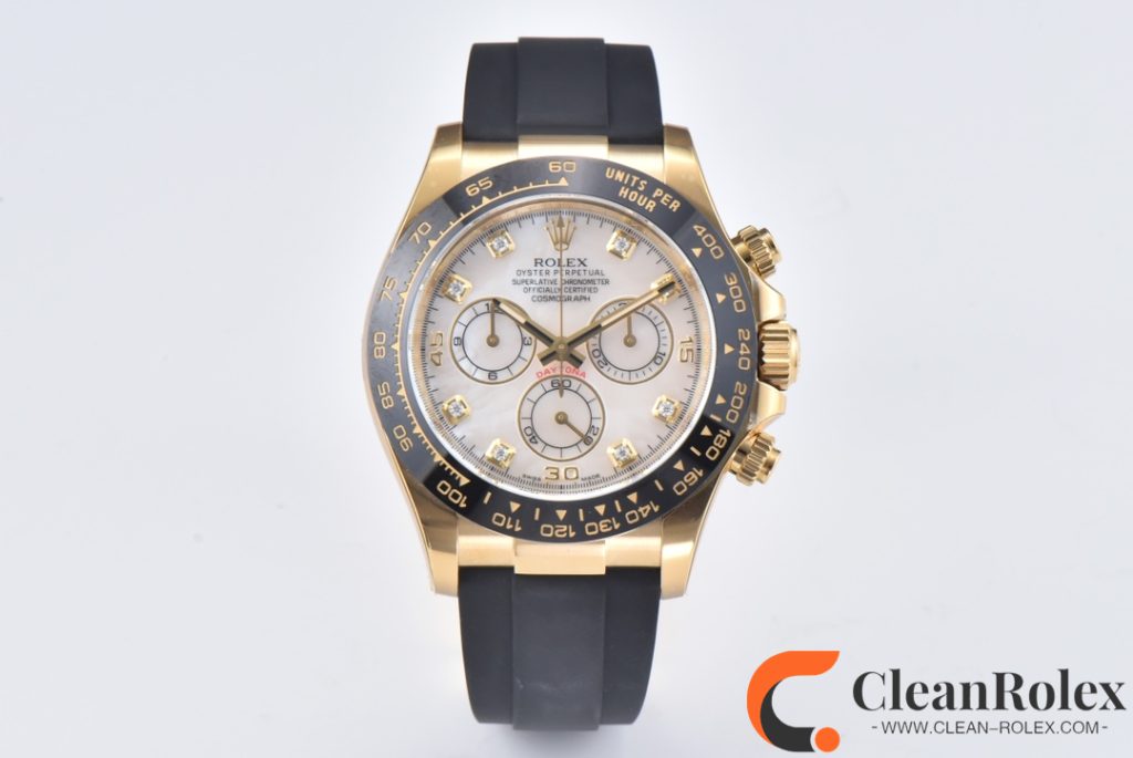 C厂Clean劳力士宇宙计型迪通拿m116518LN-0037金贝母迪「4130机芯」