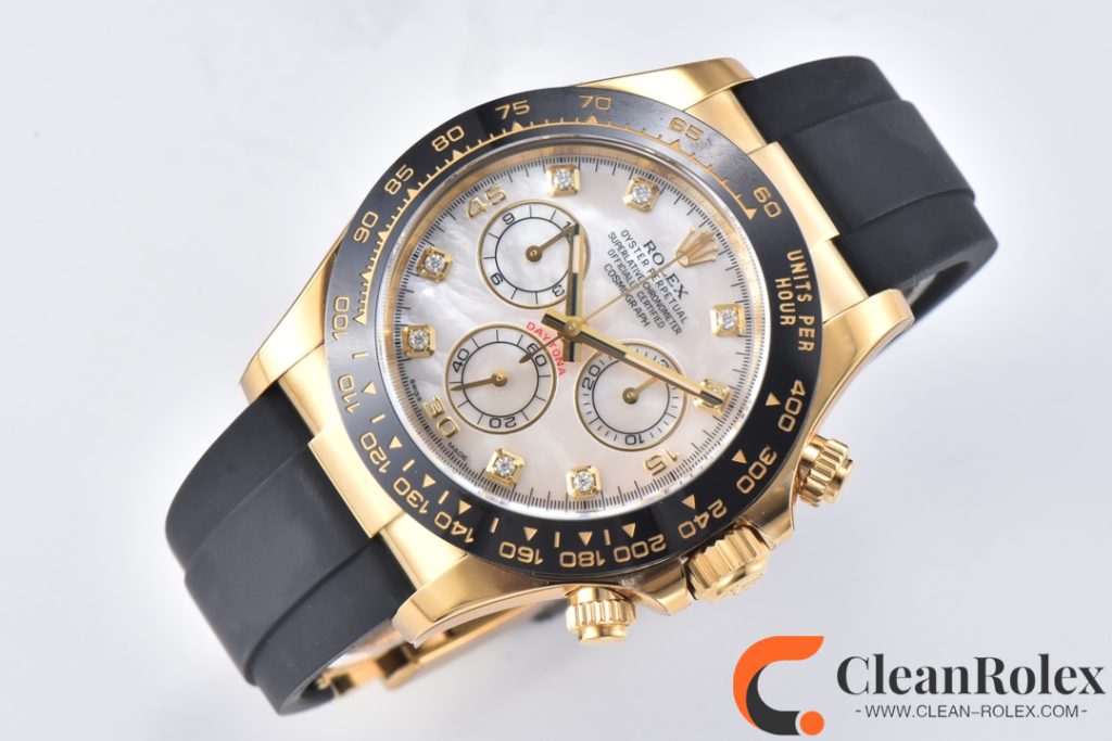 C厂Clean劳力士宇宙计型迪通拿m116518LN-0037金贝母迪「4130机芯」