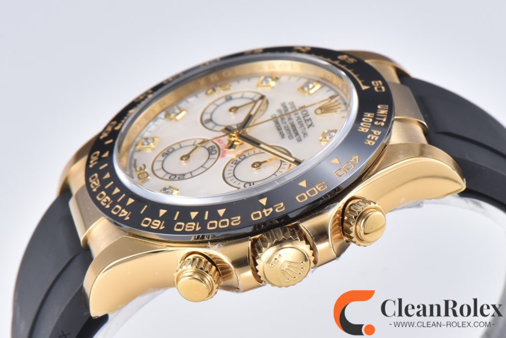 C厂Clean劳力士宇宙计型迪通拿m116518LN-0037金贝母迪「4130机芯」
