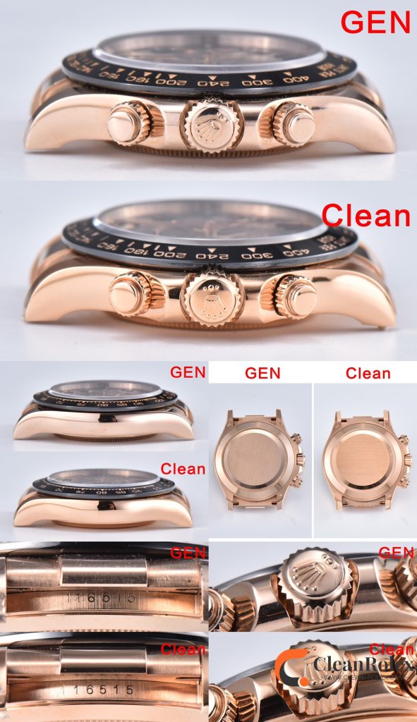 C厂Clean劳力士宇宙计型迪通拿m116505ln-0015玫金迪「4130机芯」