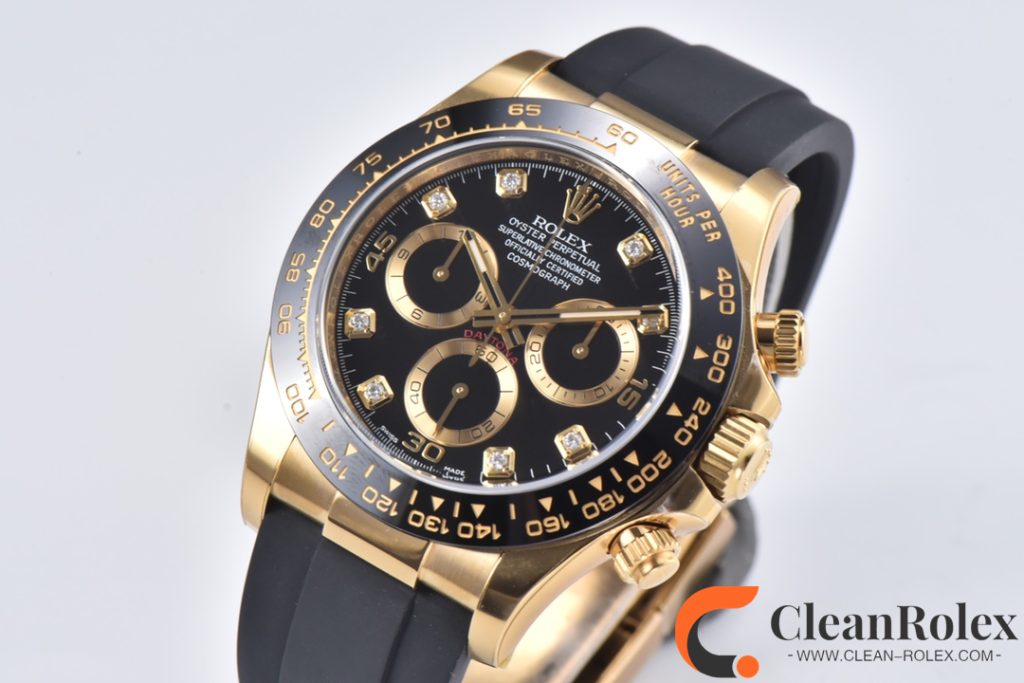 C厂Clean劳力士宇宙计型迪通拿m116518LN-0078黑金钻迪「4130机芯」