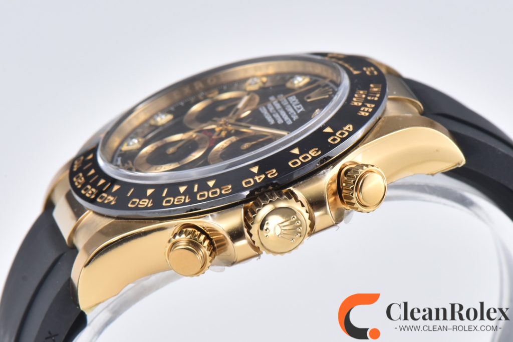 C厂Clean劳力士宇宙计型迪通拿m116518LN-0078黑金钻迪「4130机芯」