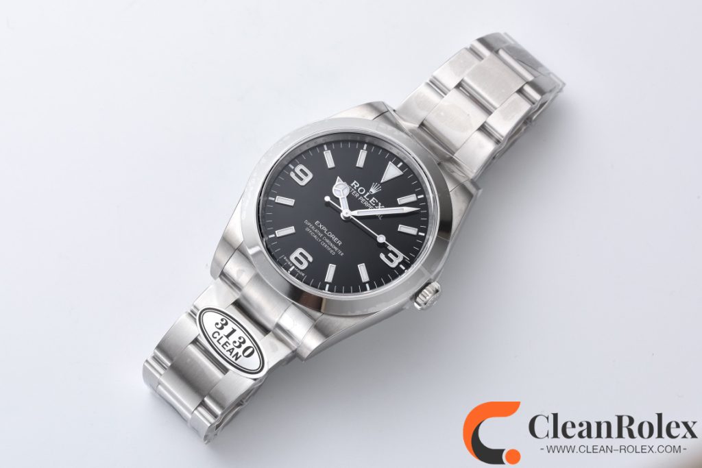 C厂Clean劳力士39mm探险家m214270-0003黑面「3132机芯」