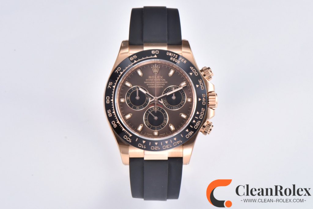 C厂Clean劳力士宇宙计型迪通拿m116505ln-0041玫金迪「4130机芯」