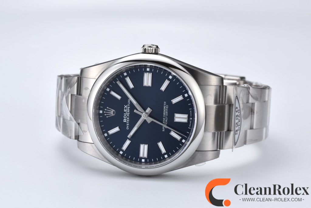 C厂Clean劳力士41mm蚝式恒动m124300-0003蓝面「3230机芯」