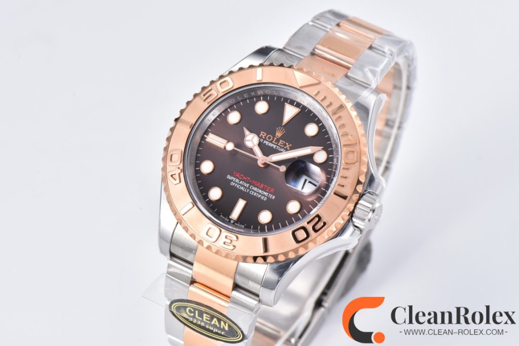 C厂Clean劳力士游艇名仕型系列m126621-0001间金咖啡面游艇40mm