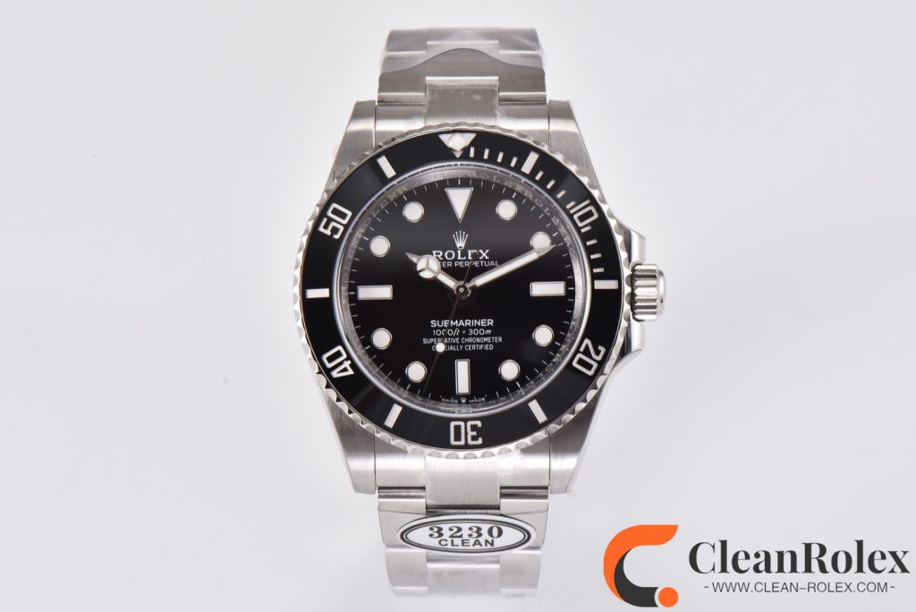 C厂Clean41mm劳力士潜航者型系列m124060-0001新款无历黑鬼「3230机芯」